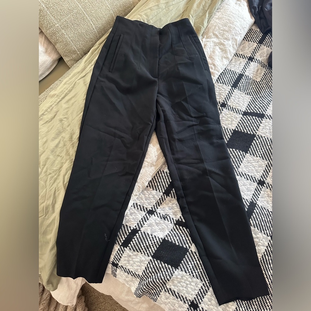 Zara Black Dress Pants Straight Leg